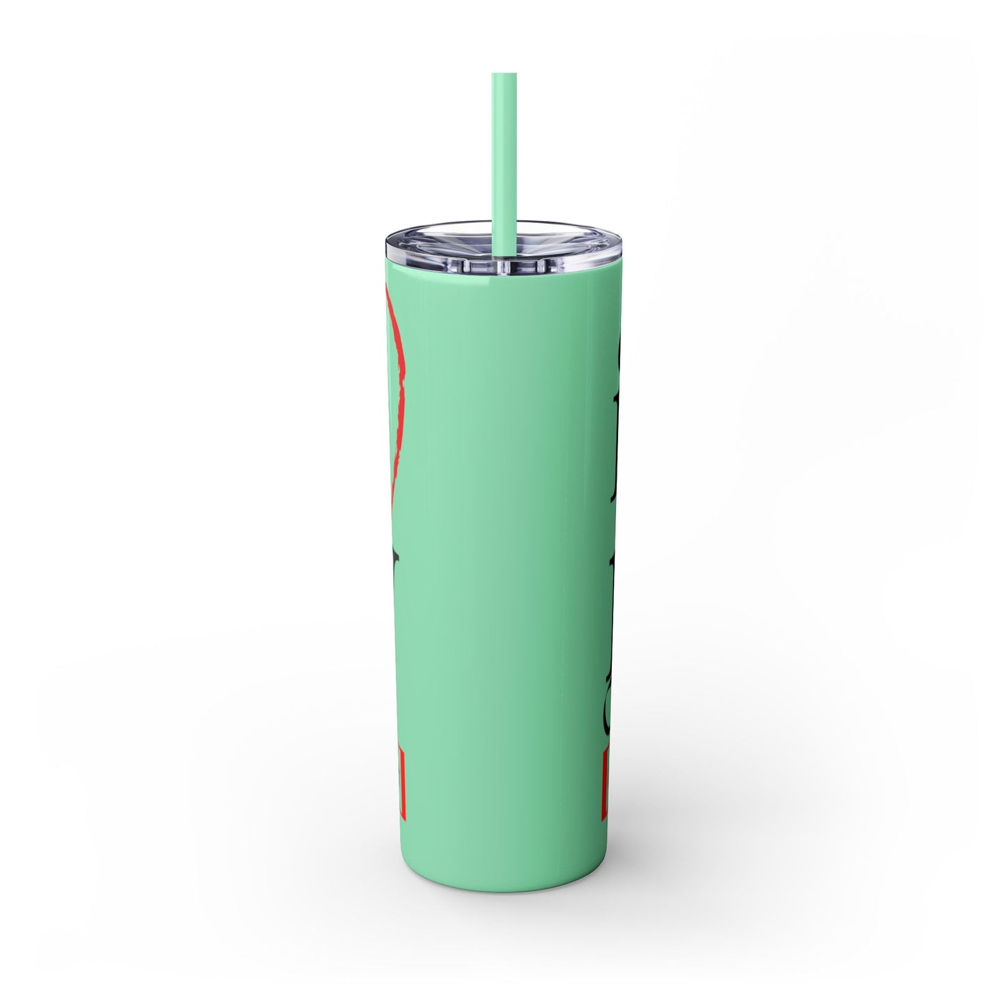 LOG I Love My Church Skinny Tumbler with Straw, 20oz - Perfect for Home, Gifts, Christian Events, Coffee Lovers, and Everyday Use