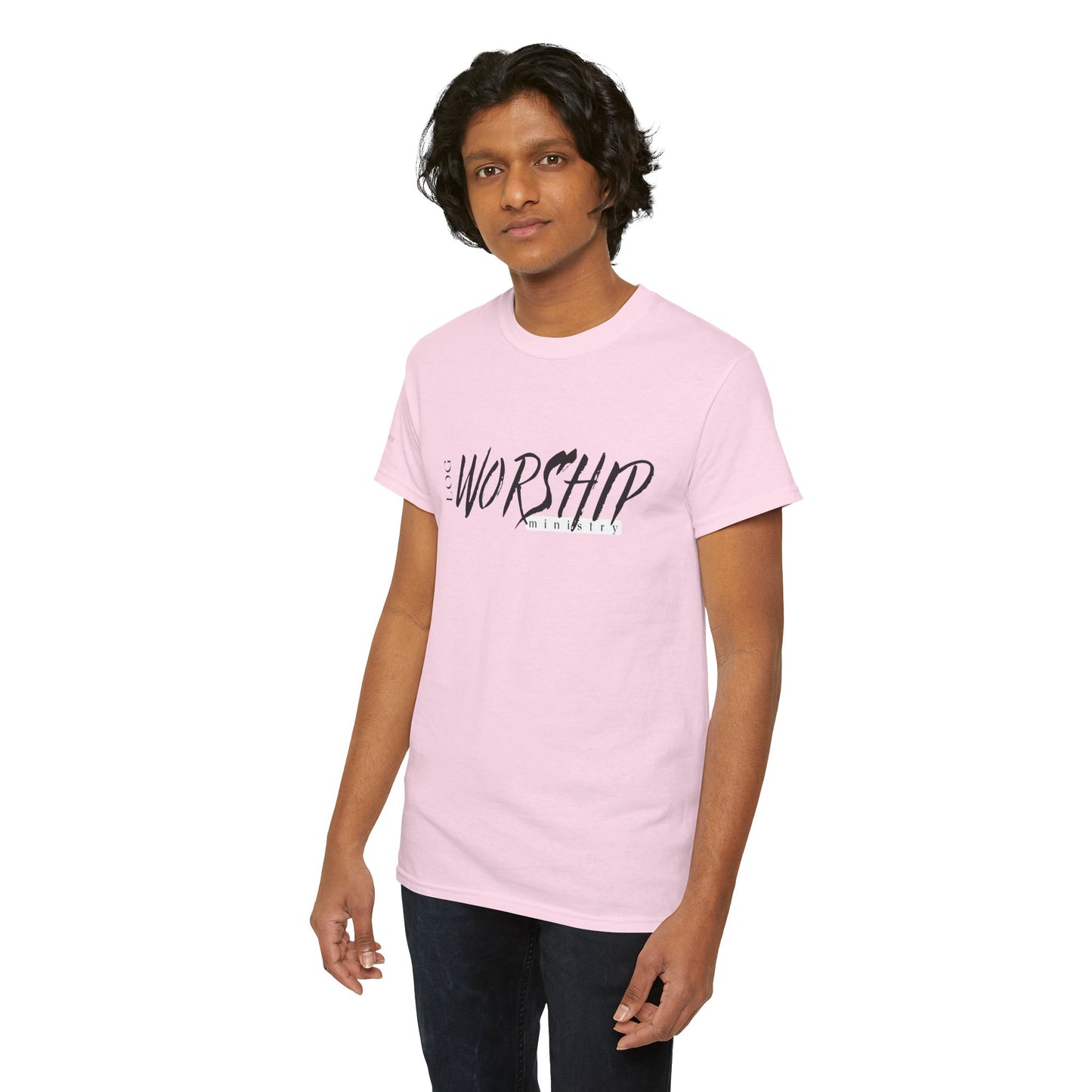 LOG Worship Graphic Tee - Unisex Heavy Cotton Shirt for Faith, Spirituality, Casual Wear, Gifts for Believers, Church Events, [...]