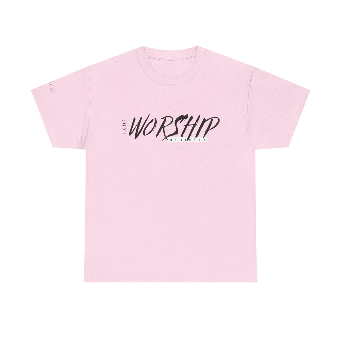 LOG Worship Graphic Tee - Unisex Heavy Cotton Shirt for Faith, Spirituality, Casual Wear, Gifts for Believers, Church Events, [...]