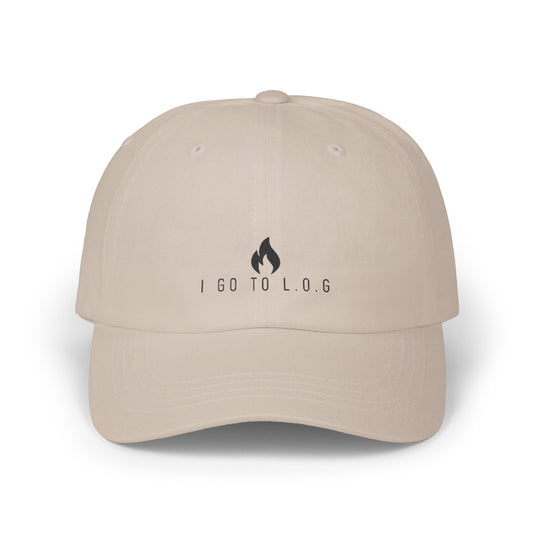LOG Classic Dad Cap - Stylish Adjustable Hat, Perfect Gift for Father's Day, Casual Wear, Outdoor Activity, Summer Sun Protection