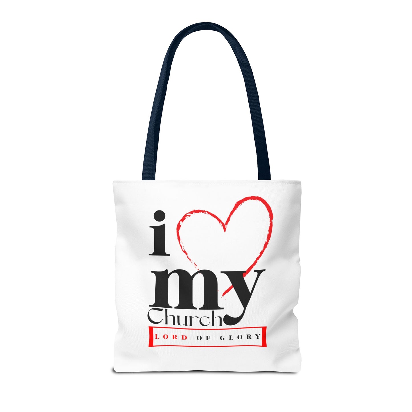 LOG Stylish Tote Bag for Church Lovers | Customizable, Faith-Based Gift,