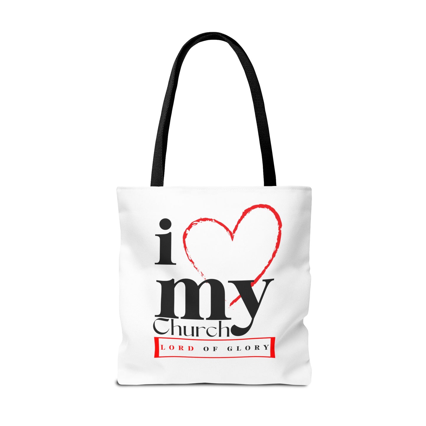 LOG Stylish Tote Bag for Church Lovers | Customizable, Faith-Based Gift,