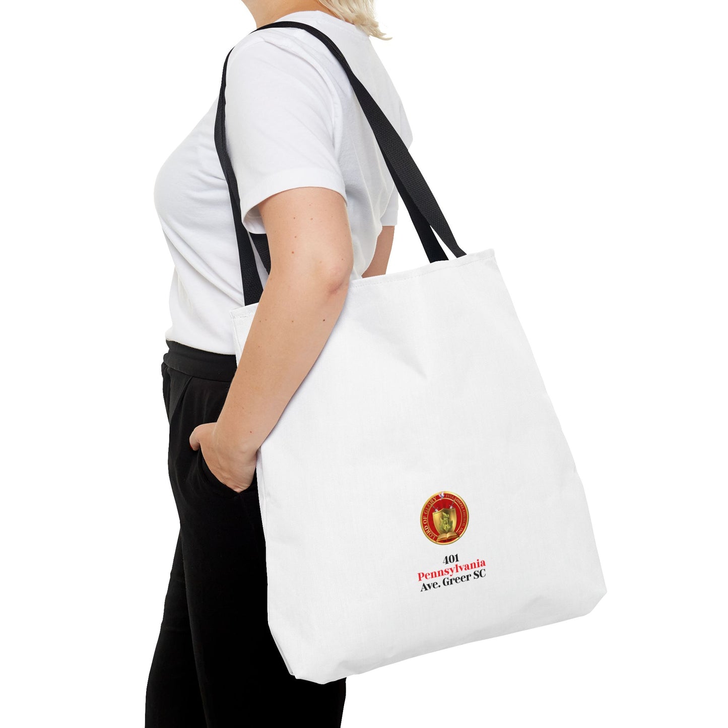 LOG Stylish Tote Bag for Church Lovers | Customizable, Faith-Based Gift,