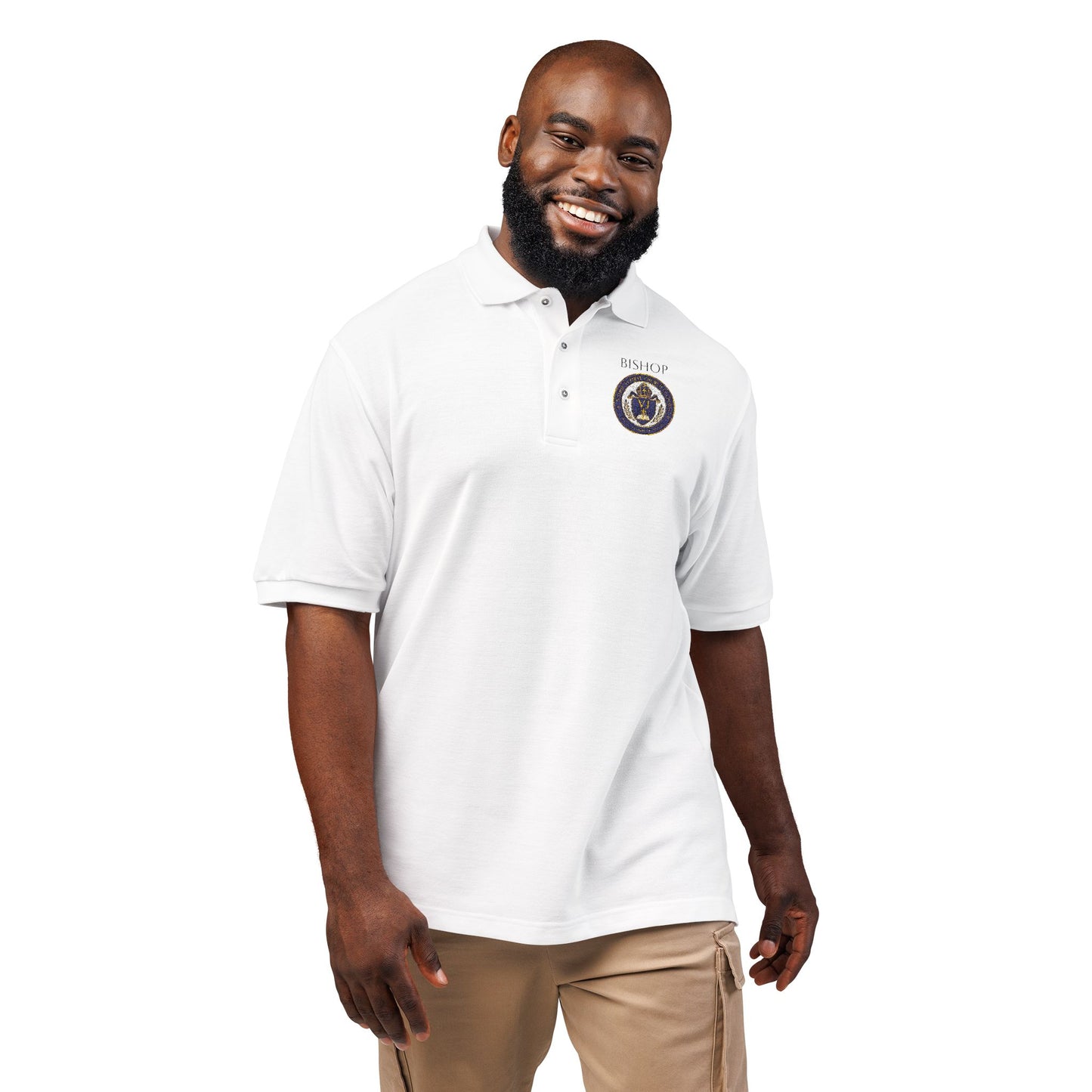 Embroidered Navy Seal Crest Polo
