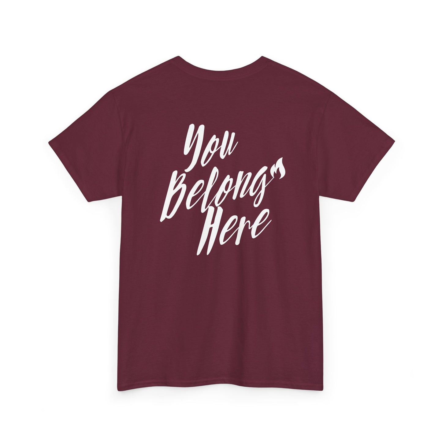 LOG You Belong Here: Unisex Heavy Cotton Tee with Inspirational Message, Comfortable T-Shirt for Everyone, Casual Wear, Faith-Based Apparel, Gift for [...]