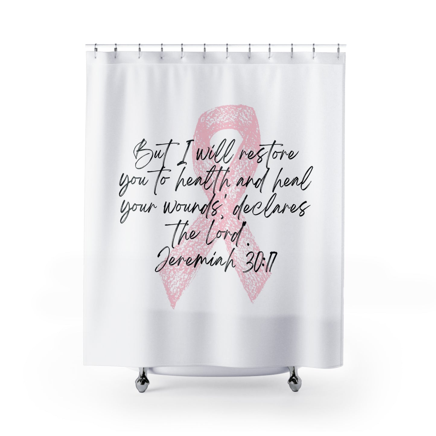 Jeremiah 30:17 Scripture Shower Curtains
