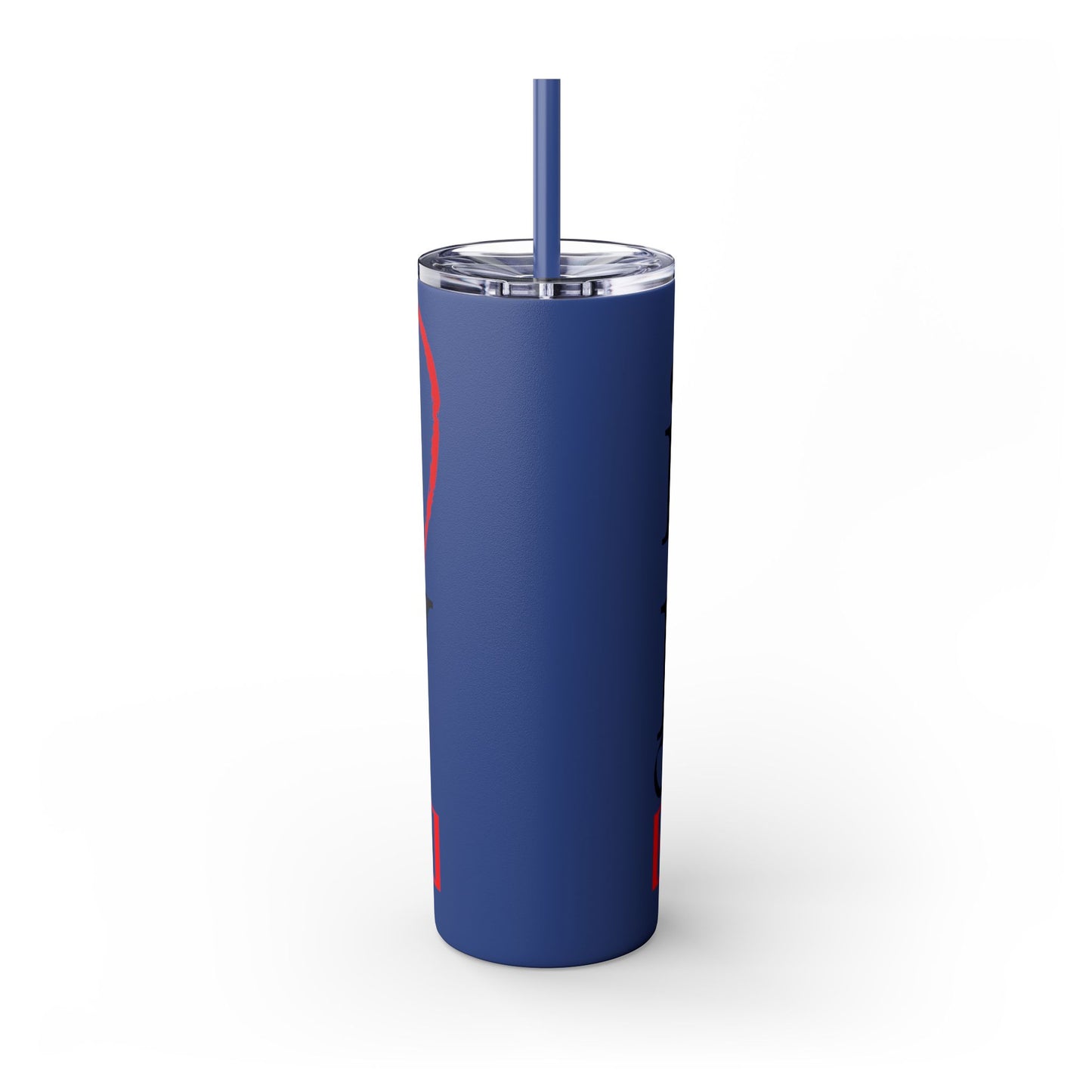 LOG I Love My Church Skinny Tumbler with Straw, 20oz - Perfect for Home, Gifts, Christian Events, Coffee Lovers, and Everyday Use