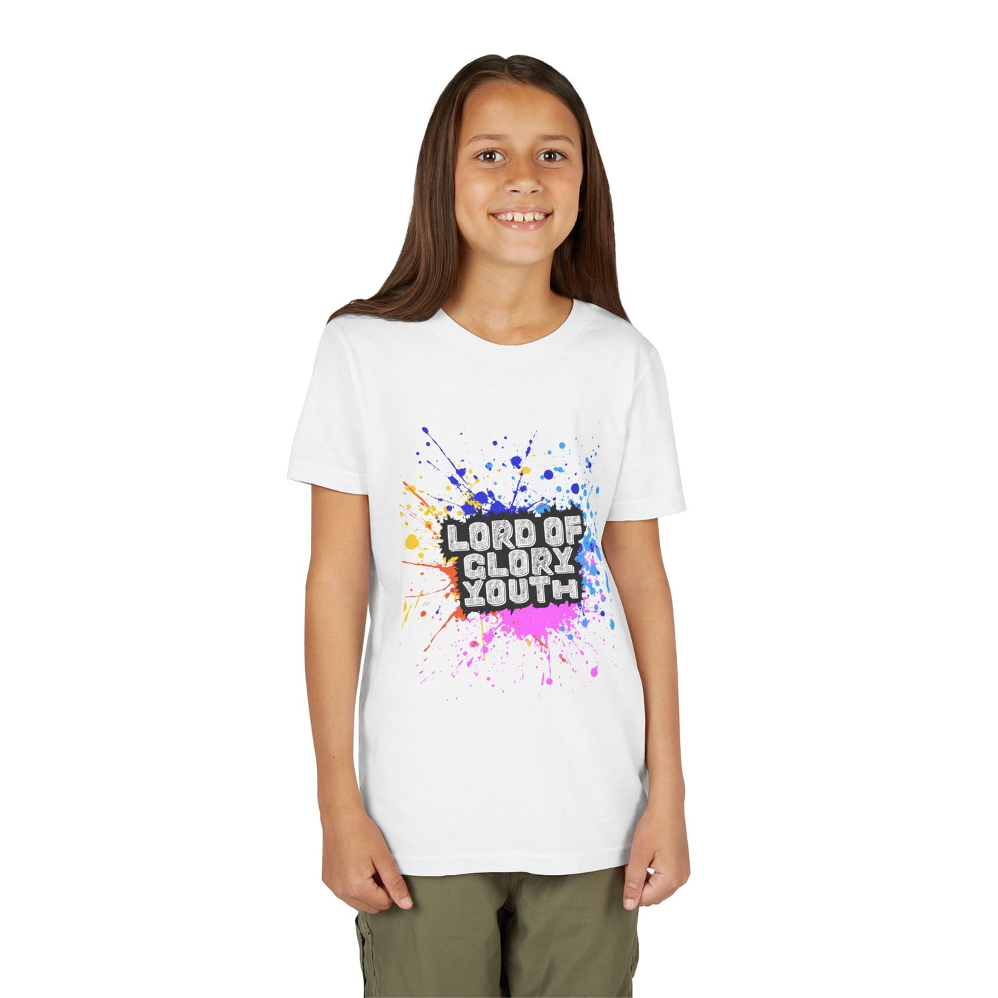 Lord of Glory Youth Short Sleeve Tee - Lord of Glory, Fun Casual Wear, Kids’ Birthday Gift, Summer Outfits, Inspirational T-Shirt