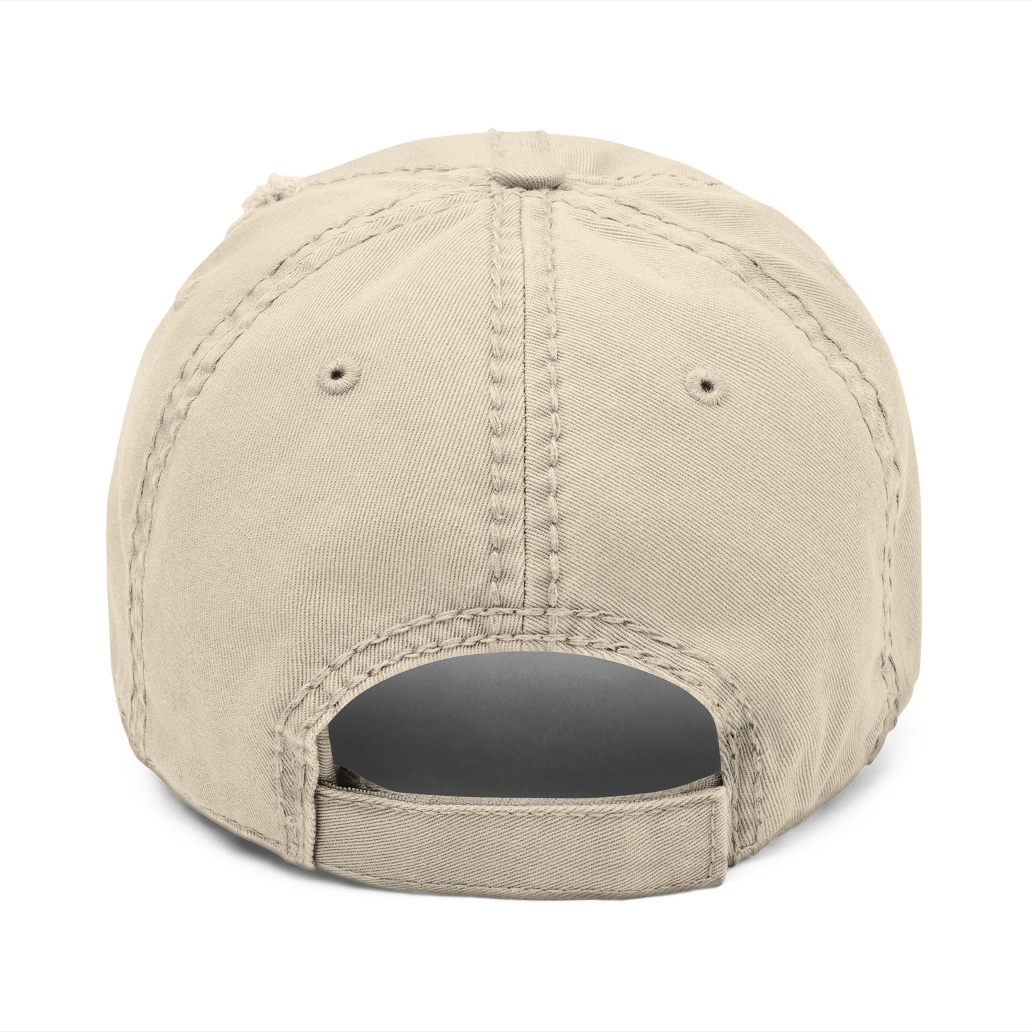 Family Reunion Embroidered Dad Hat — Distressed Mackey Reunion Cap