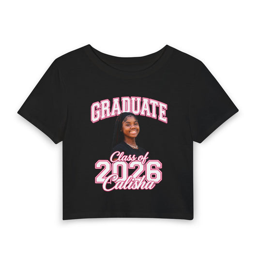 Graduate Class of 2026 Personalized Photo Baby Tee