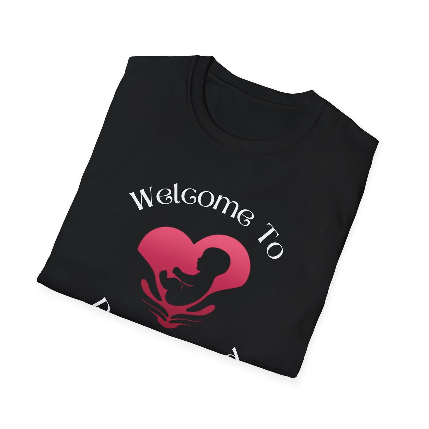 Welcome to Doula World T-Shirt | Softstyle Tee for Birth Workers, Perfect Gift for New Parents, Maternity Gifts, Doula Appreciation