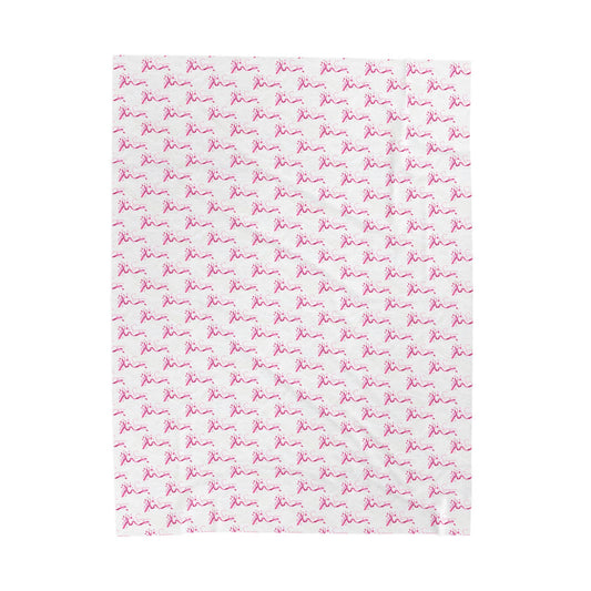 Breast Cancer Survivor Cozy Velveteen Plush Blanket - Soft Throw for Kids, Perfect for Gift, Home Decor, Snuggling, and Relaxation