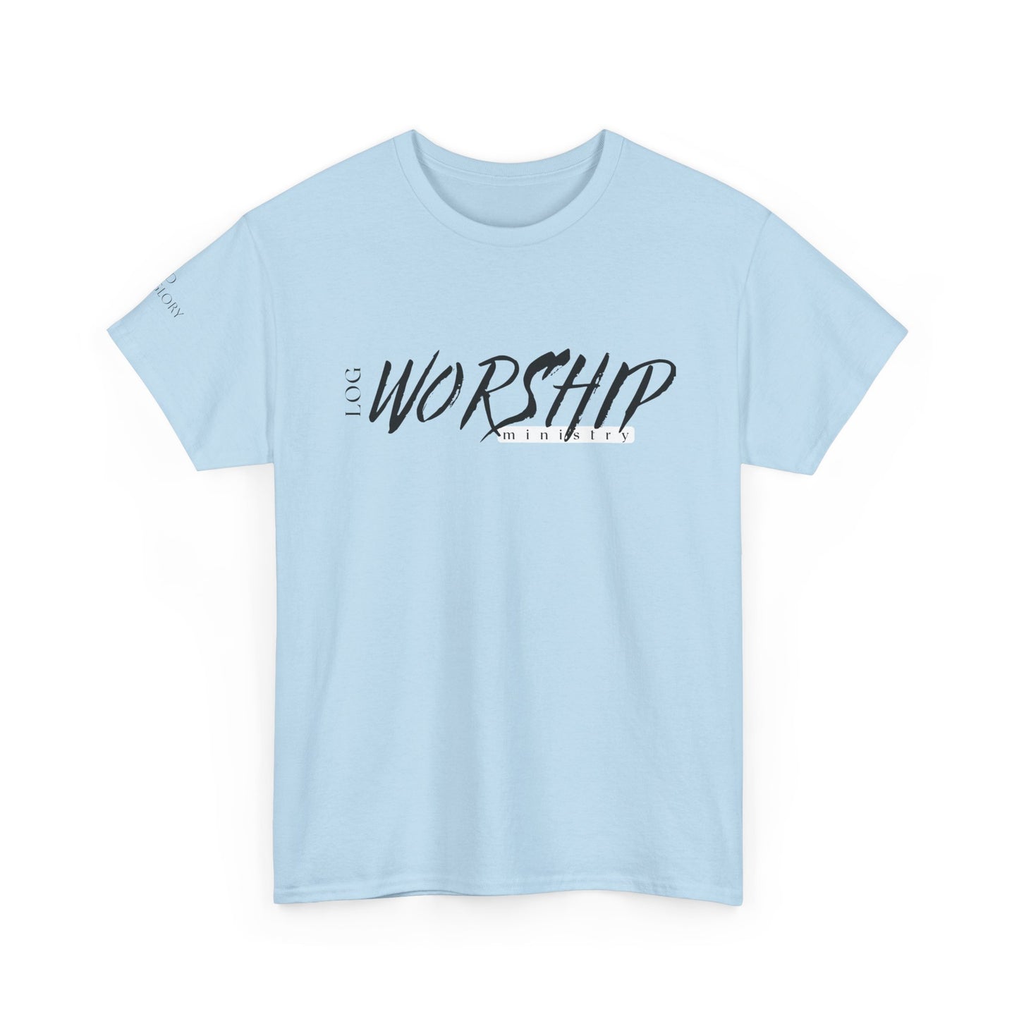 LOG Worship Graphic Tee - Unisex Heavy Cotton Shirt for Faith, Spirituality, Casual Wear, Gifts for Believers, Church Events, [...]
