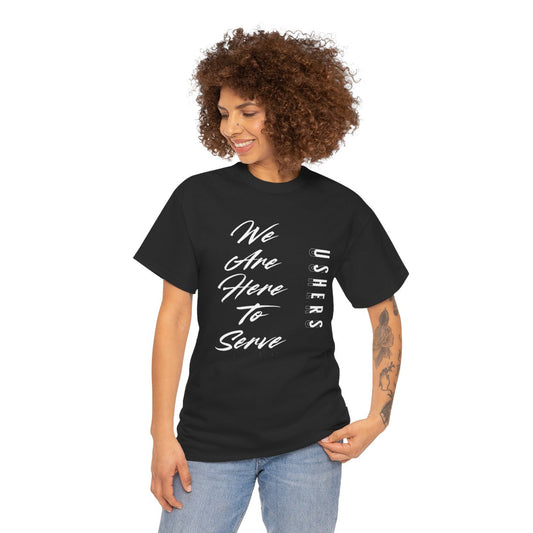 LOG Ushers: Unisex Heavy Cotton Tee with Inspirational Message, Casual T-Shirt for Ushers, Church Groups, Community Events, Motivational Gift
